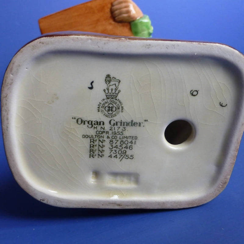 Royal Doulton Figurine - Organ Grinder HN2173