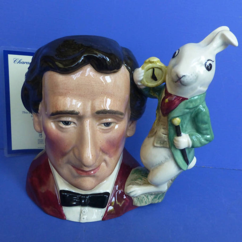 Royal Doulton Large Character Jug Lewis Carroll D7096