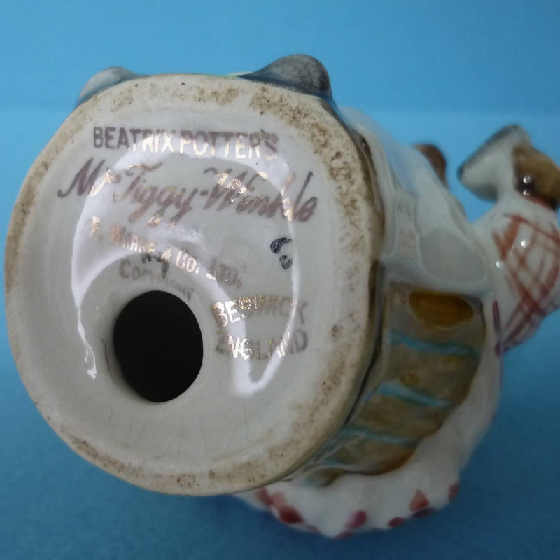A Beswick Beatrix Potter Figurine Mrs Tiggy-Winkle BP2a Backstamp