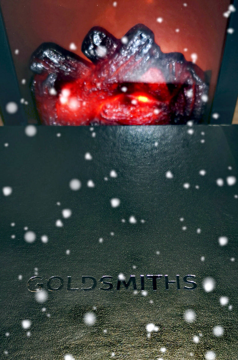 Goldsmith's Hammered Silver Chocker/Torc Collar Necklace