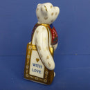 Royal Crown Derby Miniature Teddy Bear - Shopper