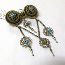 Antique Silver and Enamel Brooch by Marius Hammer