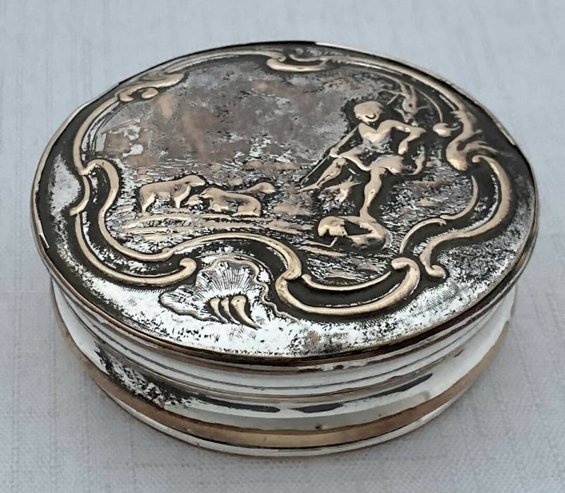 Georgian, George III, Old Sheffield Plate, Snuff Box, circa 1760.