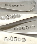 Georgian, George III, Set of Four Silver Sauce Ladles. London 1802 William Sumner I. 5 troy ounces.