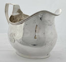 Georgian, George III, Silver Cream Jug. London 1817 William Bateman. 2.6 troy ounces.