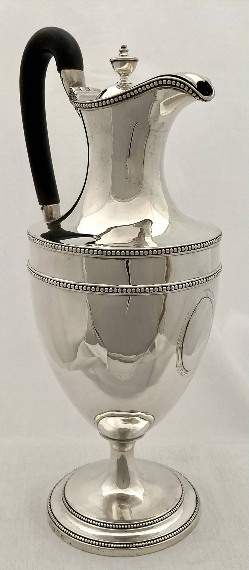 Georgian, George III, Silver Wine Ewer. London 1787 John Scofield. 25 troy ounces.