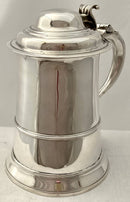Georgian, George III, Silver Tankard. London 1764 William Plummer. 24.4 troy ounces.