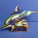 Royal Crown Derby Paperweight - Baby Bottlenose Dolphin (Boxed)