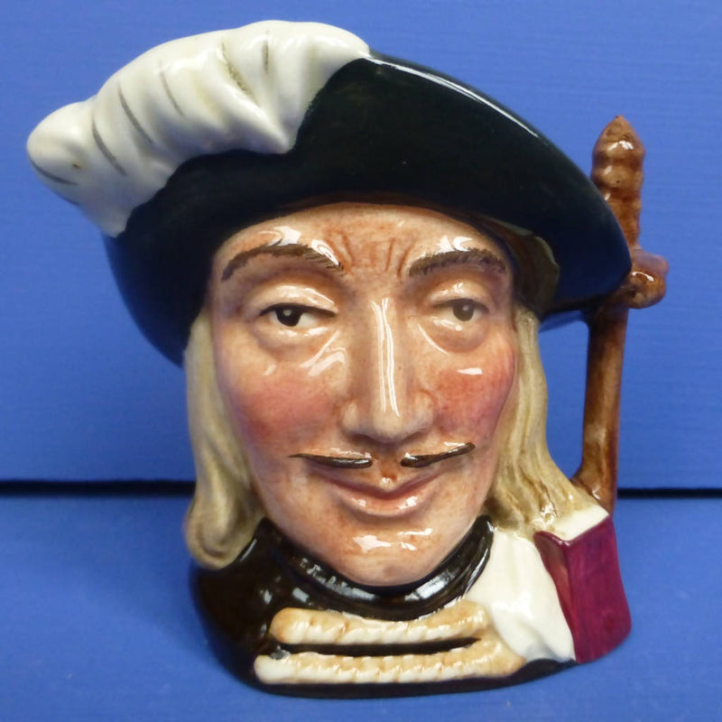 Royal Doulton Miniature Character Jug - The Three Musketeers - Aramis D6508