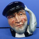 Royal Doulton Miniature Character Jug - Captain Ahab D6522
