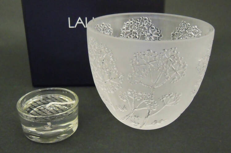 New Lalique: "Ombelles" votive