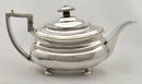 Georgian, George III, Silver Tea Set. London 1816 Rebecca Emes & Edward Barnard I. 37 troy ounces.