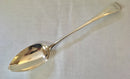 Georgian, George III, silver basting spoon. London 1799 Peter & Ann Bateman. 3 troy ounces.