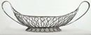 Georgian, George III, Old Sheffield Plate Rope Twist Cake Basket, circa 1770.