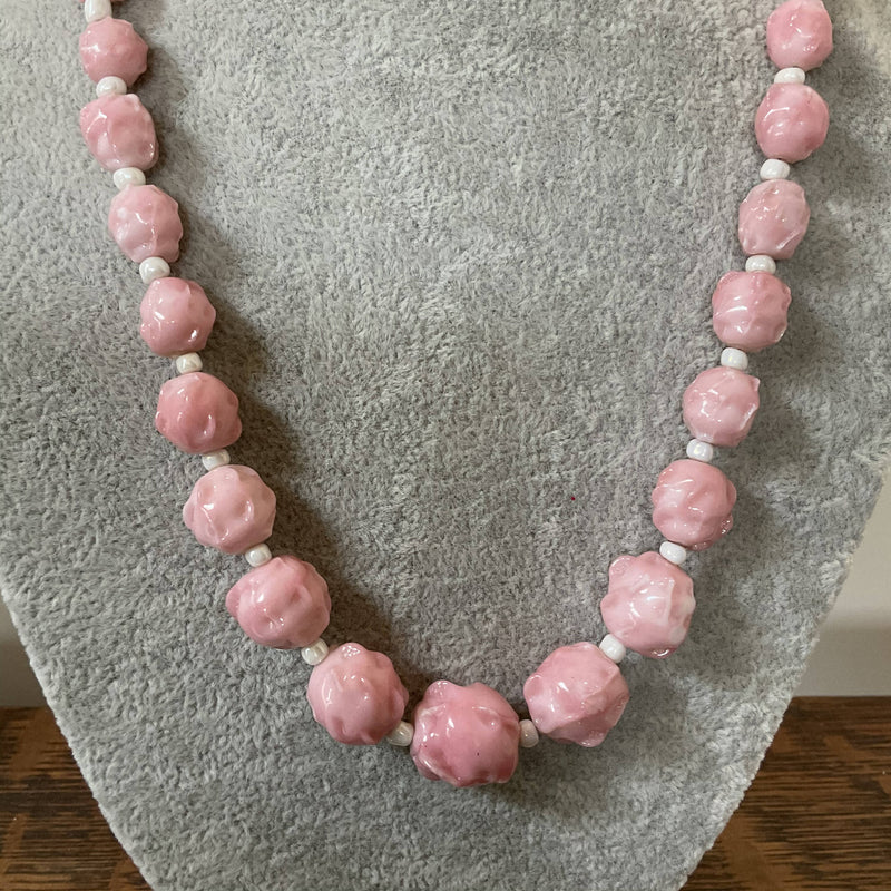 1960’s glass bead necklace