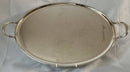 Elkington, Georgian Style, Cardinal Silver Plated Twin Handled Tray.