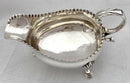 Georgian, George III, silver sauce boat. London 1774 William Collings. 4.3 troy ounces.