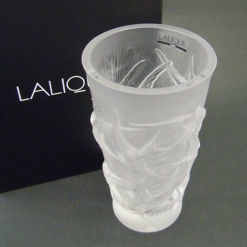 New Lalique: "Hirondelles" small vase
