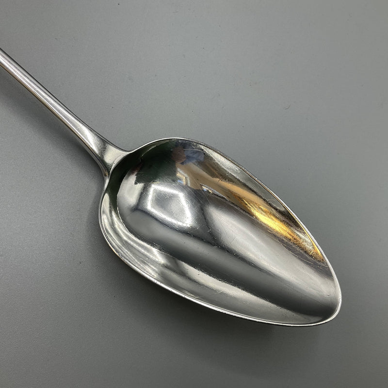 Georgian silver basting spoon by John Lias, London1809, 113g