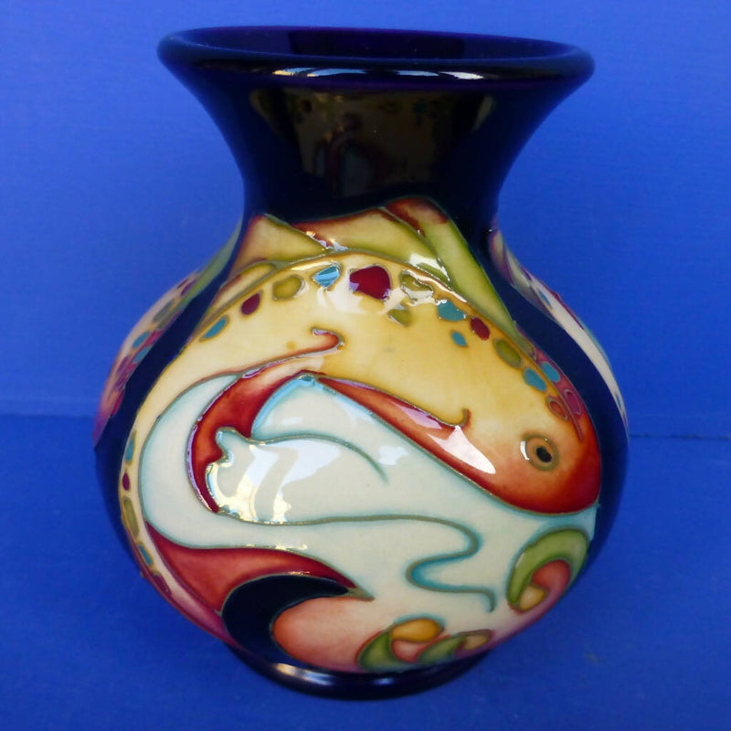 Moorcroft Vase - Shoal By Sian Leeper