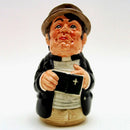 Royal Doulton Doultonville Toby Jug - Rev Cassock the Clergyman D6702