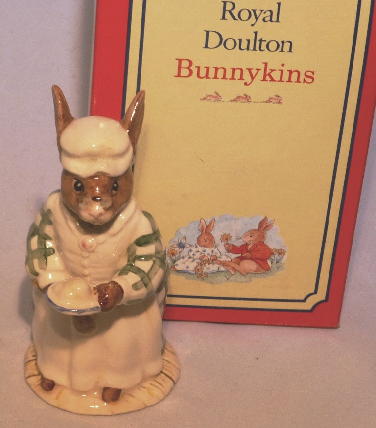Royal Doulton Bunnykins Figurine Cook DB85 (Boxed)