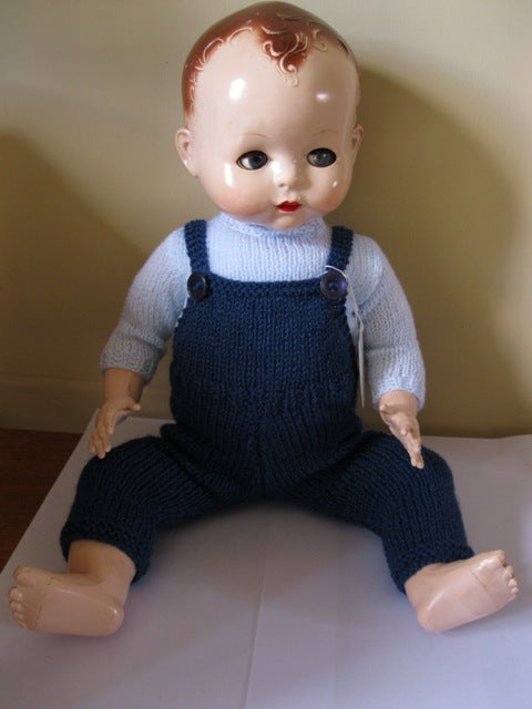 Pedigree Hard Plastic Boy Doll With Flirty Eyes. 18”