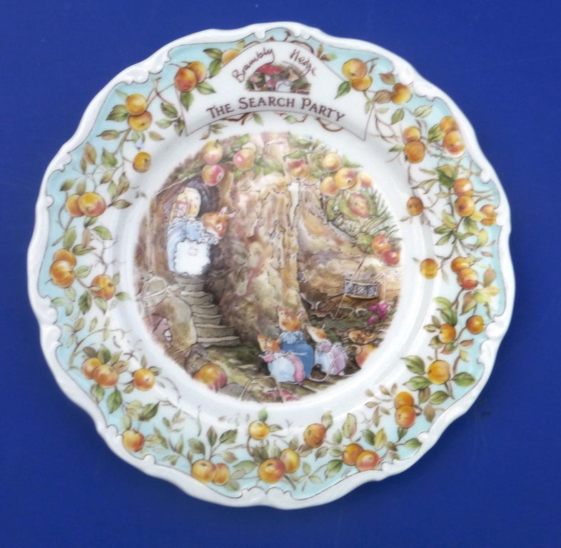 Royal Doulton Brambly Hedge Plate - The Search Party
