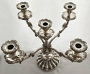Large & Ornate Victorian Silver Plated Candelabrum