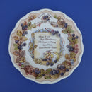 Royal Doulton Brambly Hedge Recipe Plate - Blackberry Sorbet