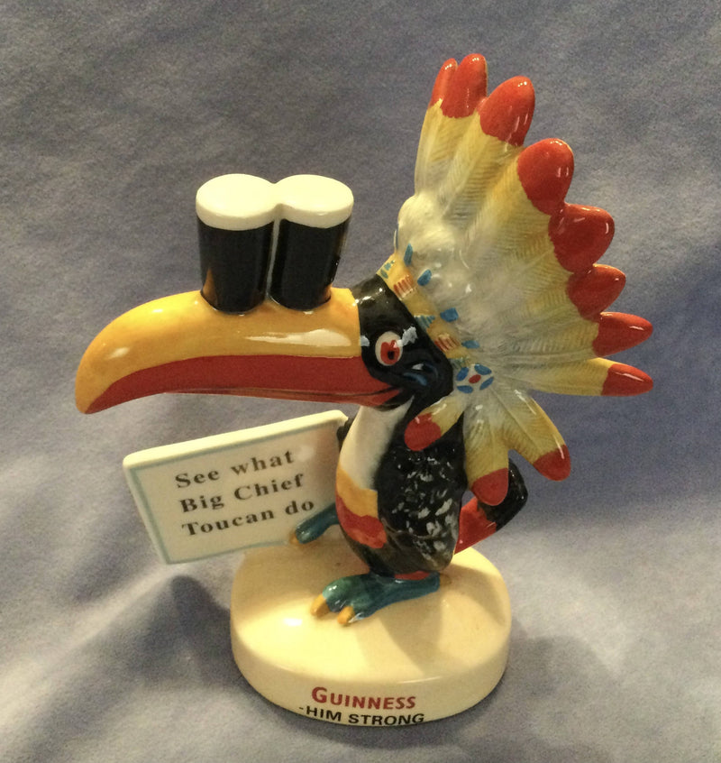 Royal Doulton Guinness Big Chief Toucan figure Millennium Collectables limited edition figurine MCL3