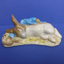 Royal Albert Beatrix Potter Figurine - Peter In The Gooseberry Net (Boxed)