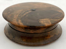 Late Georgian Burr Wood & Tortoiseshell Snuff Box.