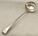 Georgian, George III, Silver Soup Ladle. London 1795 Smith & Fearn. 4.8 troy ounces.