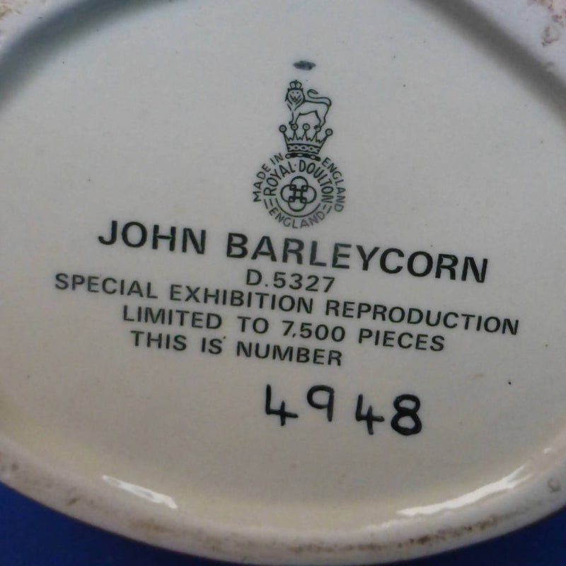 Royal Doulton Limited Edition Large Character Jug John Barleycorn D5327