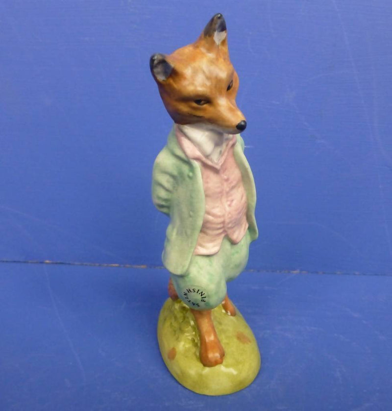 Beswick Beatrix Potter Figurine - Foxy Whiskered Gentleman (Satin)