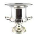 Antique Victorian Silver Plate on Copper Wine Cooler Ice Bucket Champagne Bucket