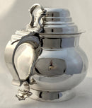 19th Century Silver Plate on Copper Ale Jug