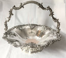 A striking late Georgian Old Sheffield Plate basket with applied fruiting vine decoration, circa 1830.