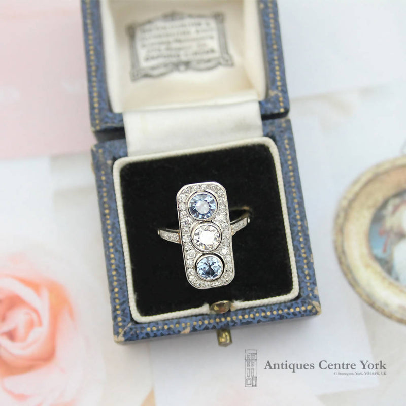 Art Deco Platinum & Diamond Ring