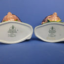 Royal Doulton Medium Character Jugs - Paul McCartney D6724, John Lennon D6725, Ringo Starr D6726 & George Harrison D6727