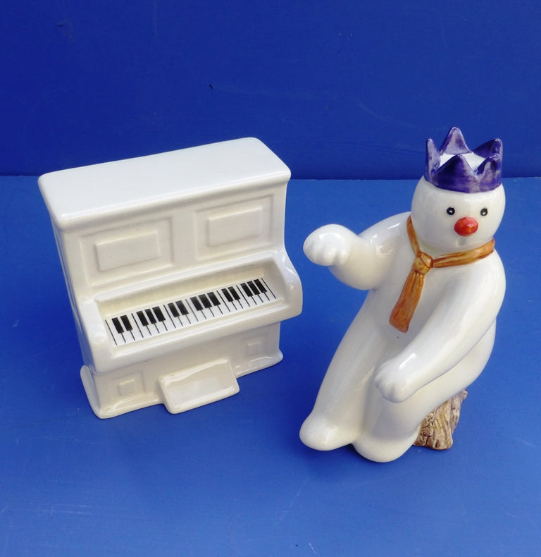 Royal Doulton Snowman - Pianist and Piano DS12 and DS13