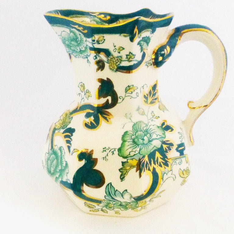 Masons Ironstone Extra Large Hydra Jug - Chartreuse