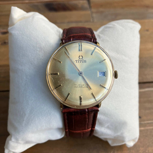 Titus vintage clearance watch