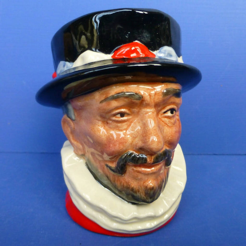 Royal Doulton Small Character Jug - Beefeater (Scarlet) D6233