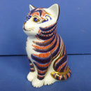 Royal Crown Derby Paperweight - Kitten