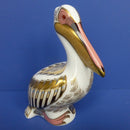 Royal Crown Derby Paperweight - White Pelican (Boxed)