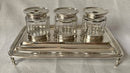 William IV Silver Inkstand. London 1834 Joseph Angell I & John Angell I. 13 troy ounces.