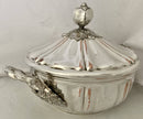 19th Century French Silver Plate on Copper Lidded Tureen.