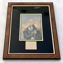 19th Century George Baxter Print of Vice-Admiral Horatio Nelson.
